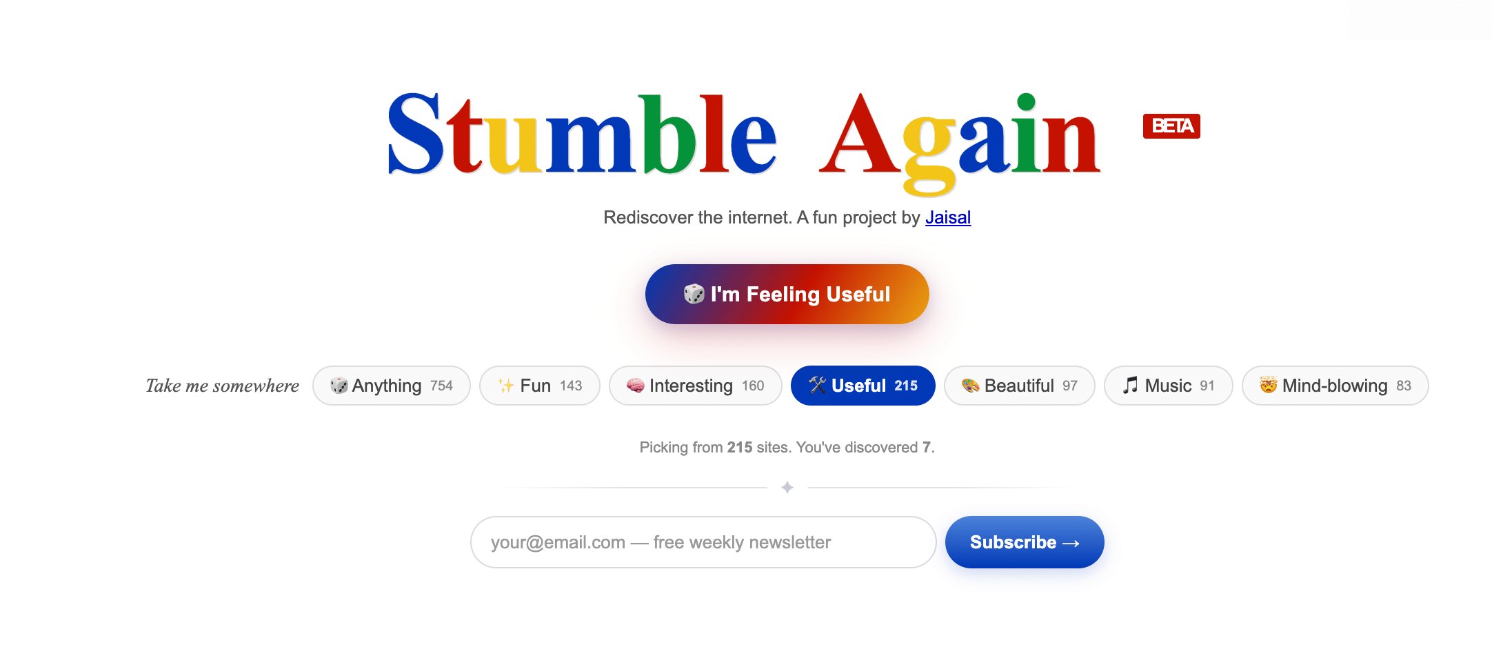 Stumble Again