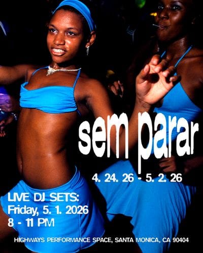 Sem Parar exhibition & live DJ event