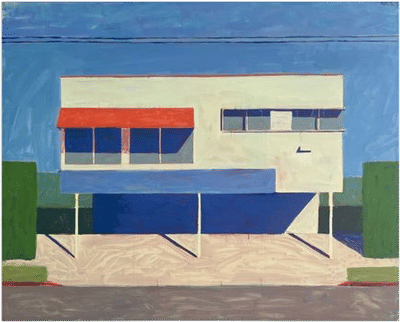 Stylized Building Artwork