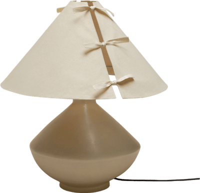 Bone Ceramic Lamp