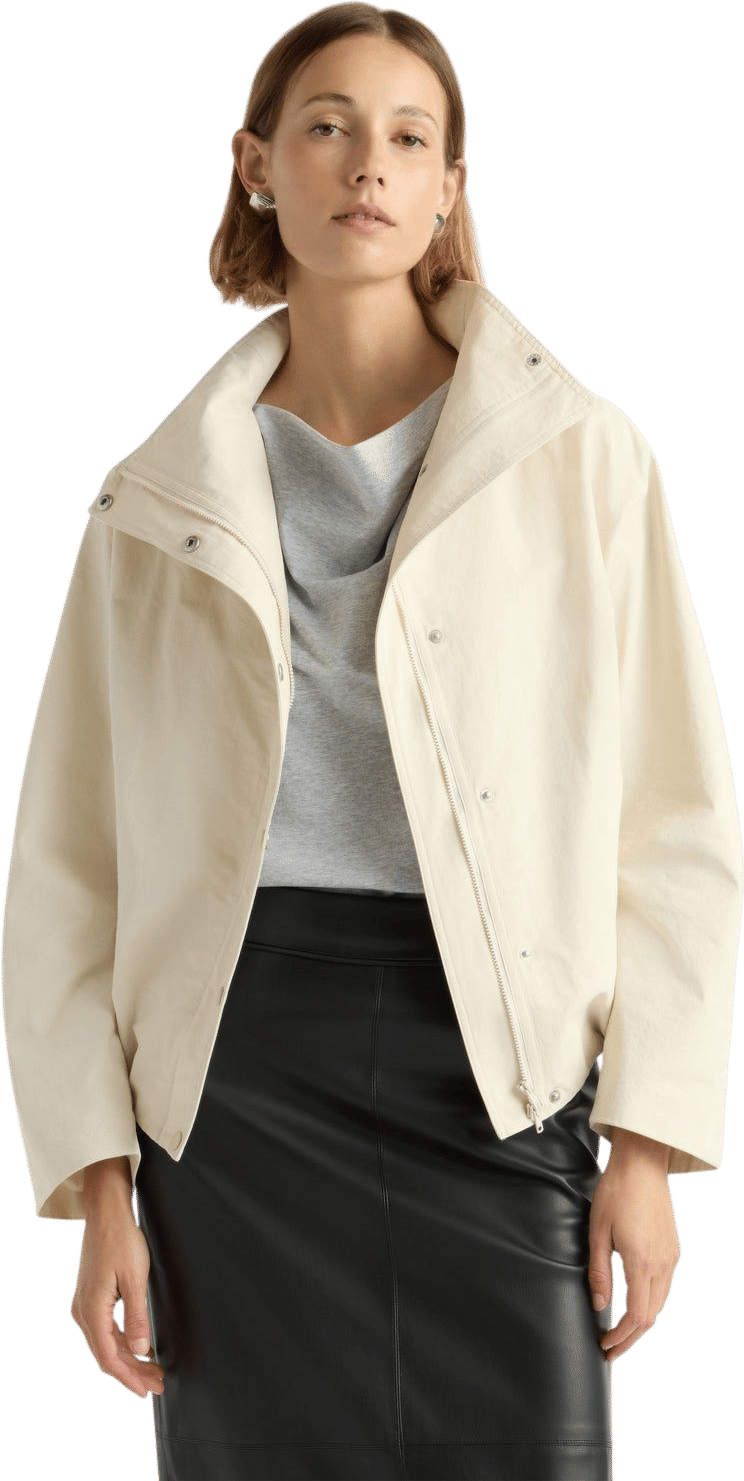 Padma Two-Way Zip Collared Jacket