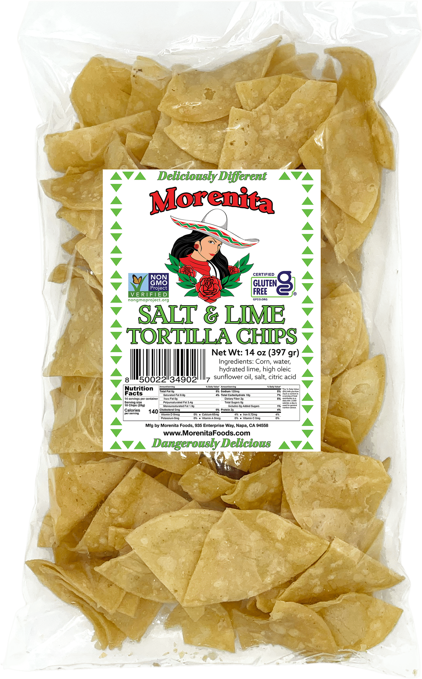 Salt and Lime Tortilla Chips