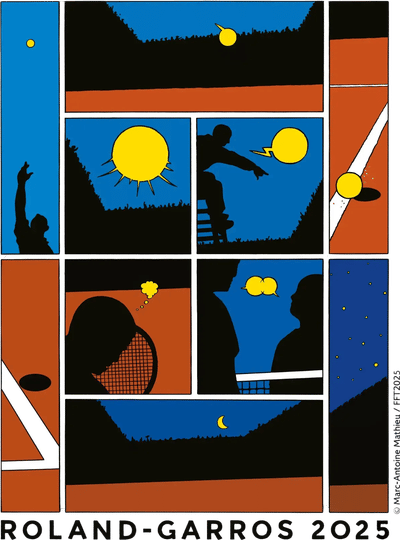 The Art of Roland-Garros Poster