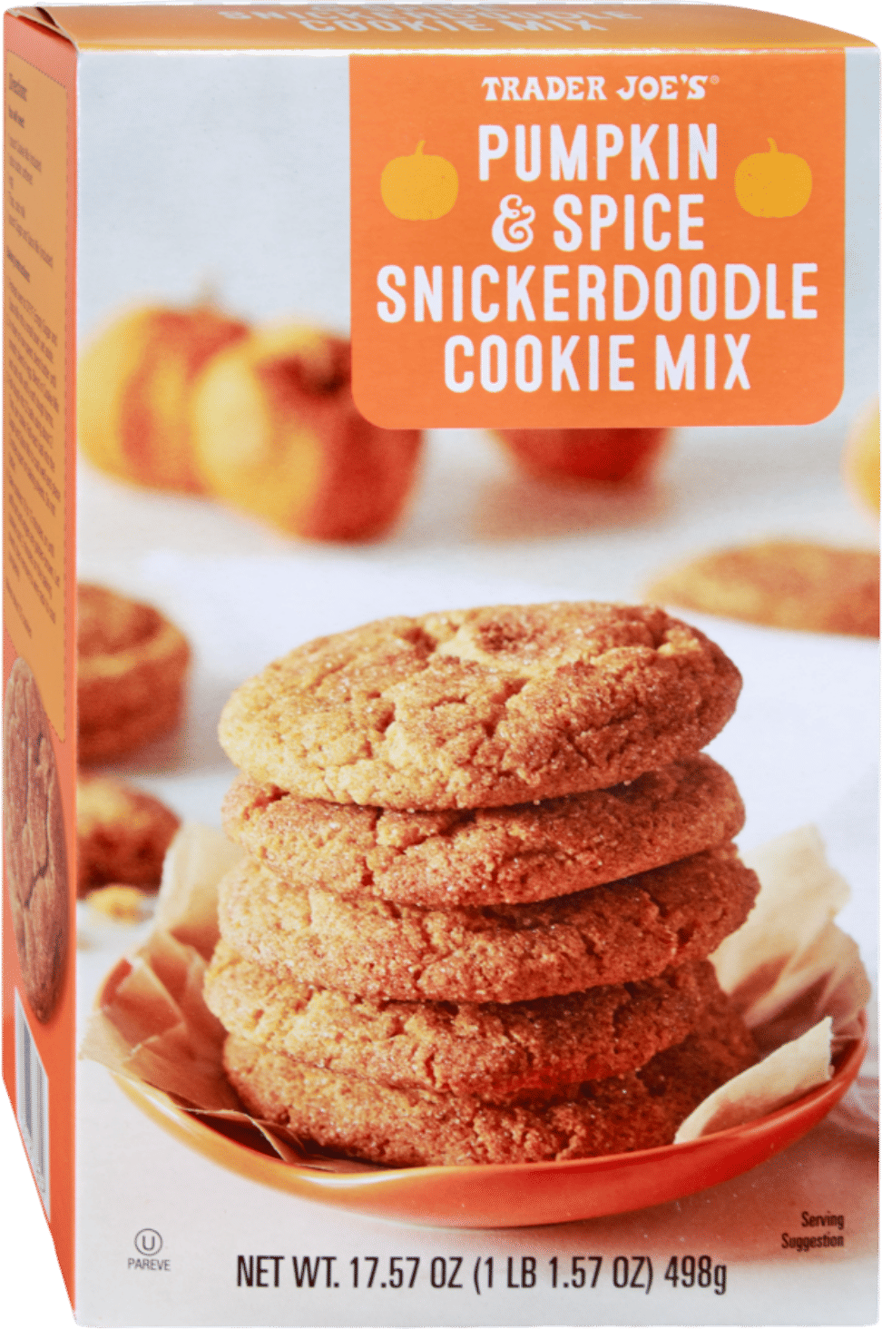 Trader Joe’s pumpkin & spiced snickerdoodle mix