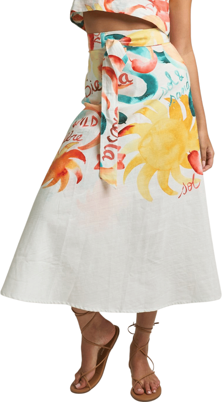 Sol Wrap Circle Skirt