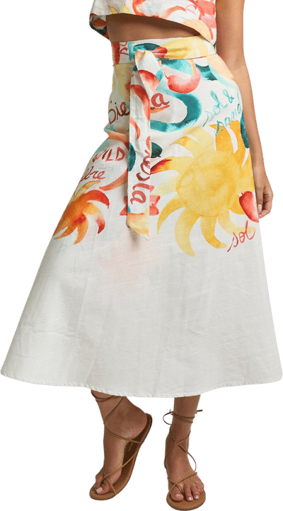 Sol Wrap Circle Skirt