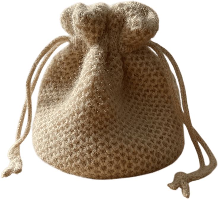 Honey Bucket Bag Knitting Pattern