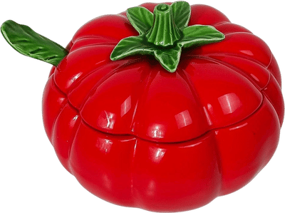 1970s Italian Ceramic Tomato Tureen