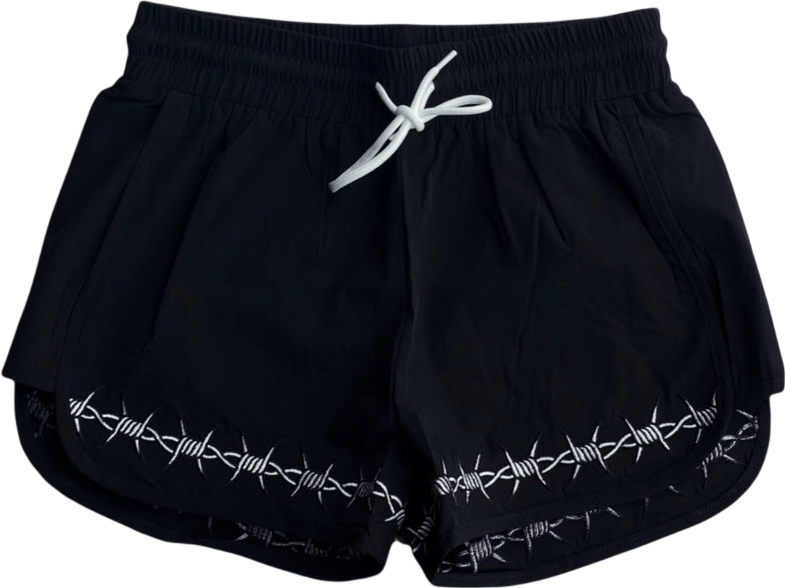 Barbed Wire Booty Shorts