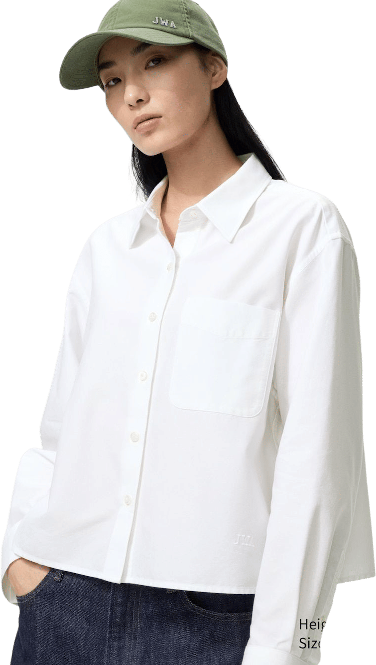 Oxford Boxy Cropped Shirt
