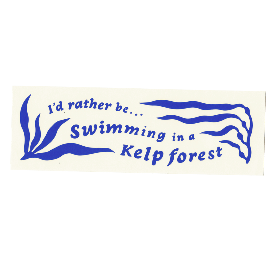 Tess Rubinstein - Kelp Forest Bumper Sticker