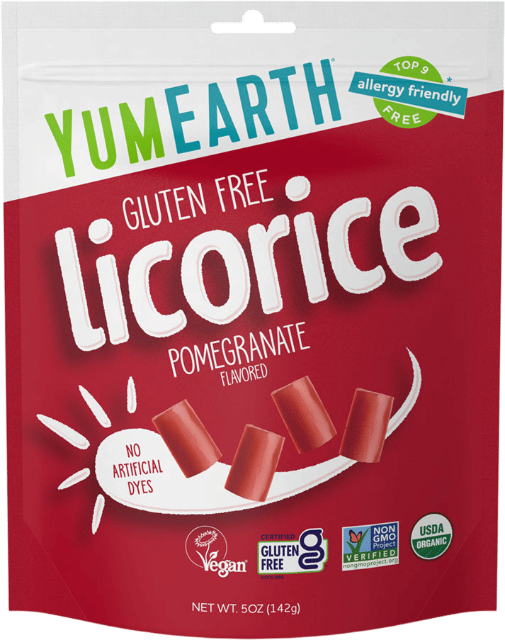 yum earth licorice