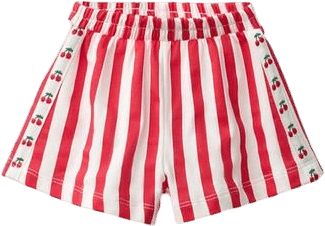 STRIPED BAND SHORTS