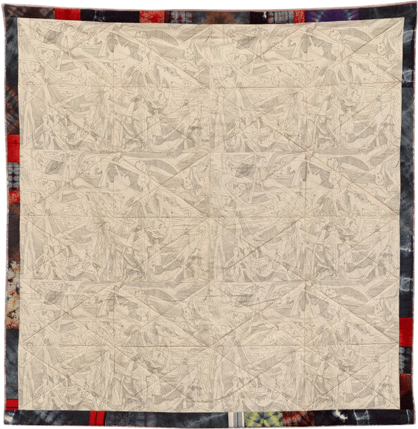 Politically Correct Sheet Series: No More War #1 (1987) by Faith Ringgold