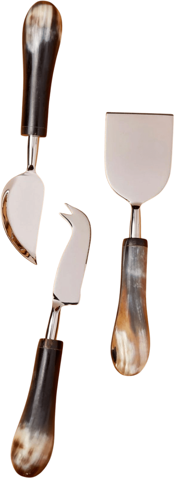 Horn Cheese Knife Set