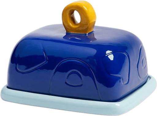 Butter Dish (Sketch Blue)
