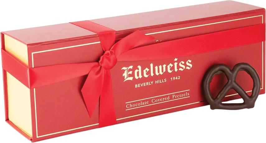 Chocolate Covered Pretzels Gift Box (Edelweiss Chocolates)