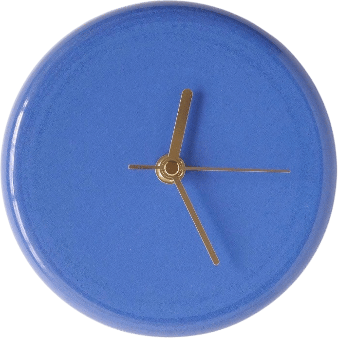 Handmade Ceramic Wall Clock