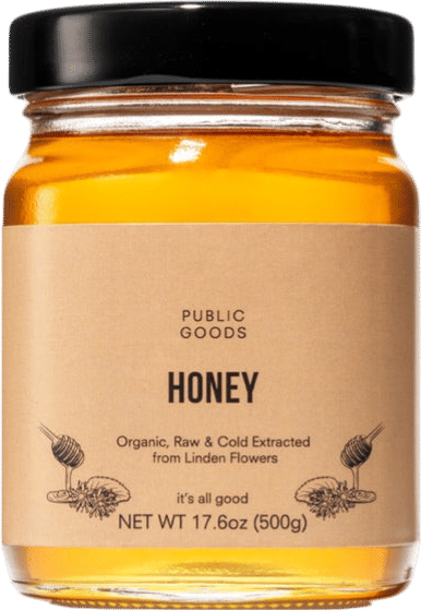 Organic Linden Flower Raw Honey