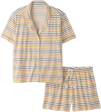 Hanna Andersson Women's Short Sleeve Pajama Set