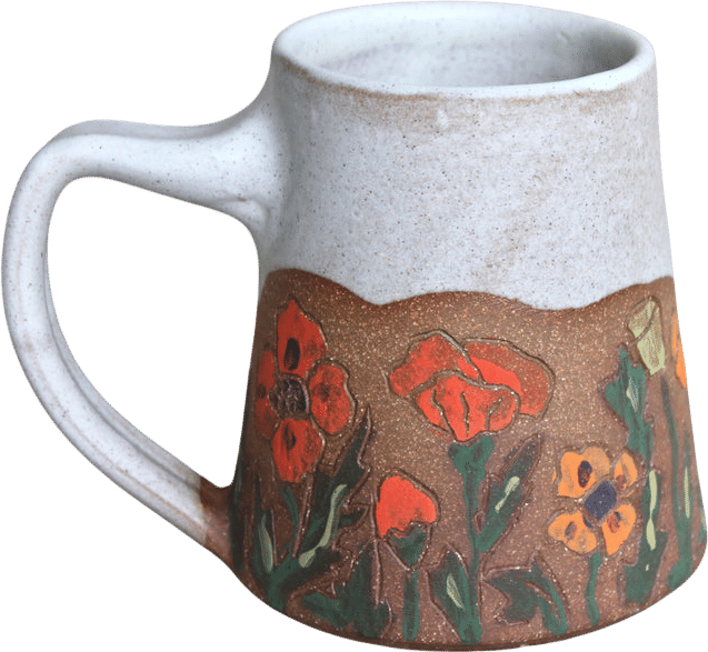 Savvy Pots Poppy Mug