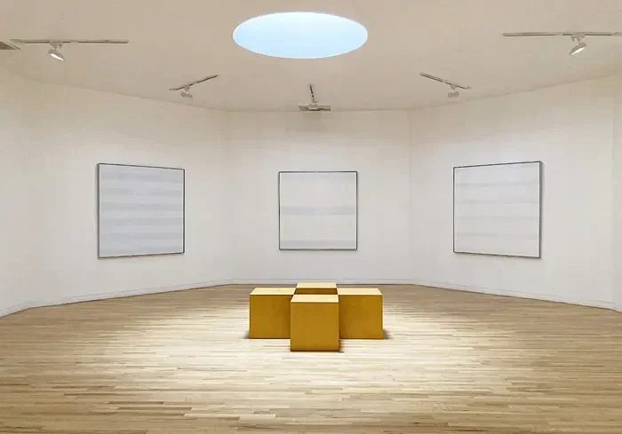 The Agnes Martin Gallery at Harwood Museum of Art