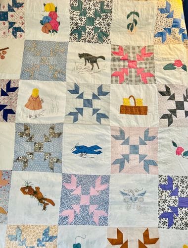 Folk Art 1929 Sampler Quilt