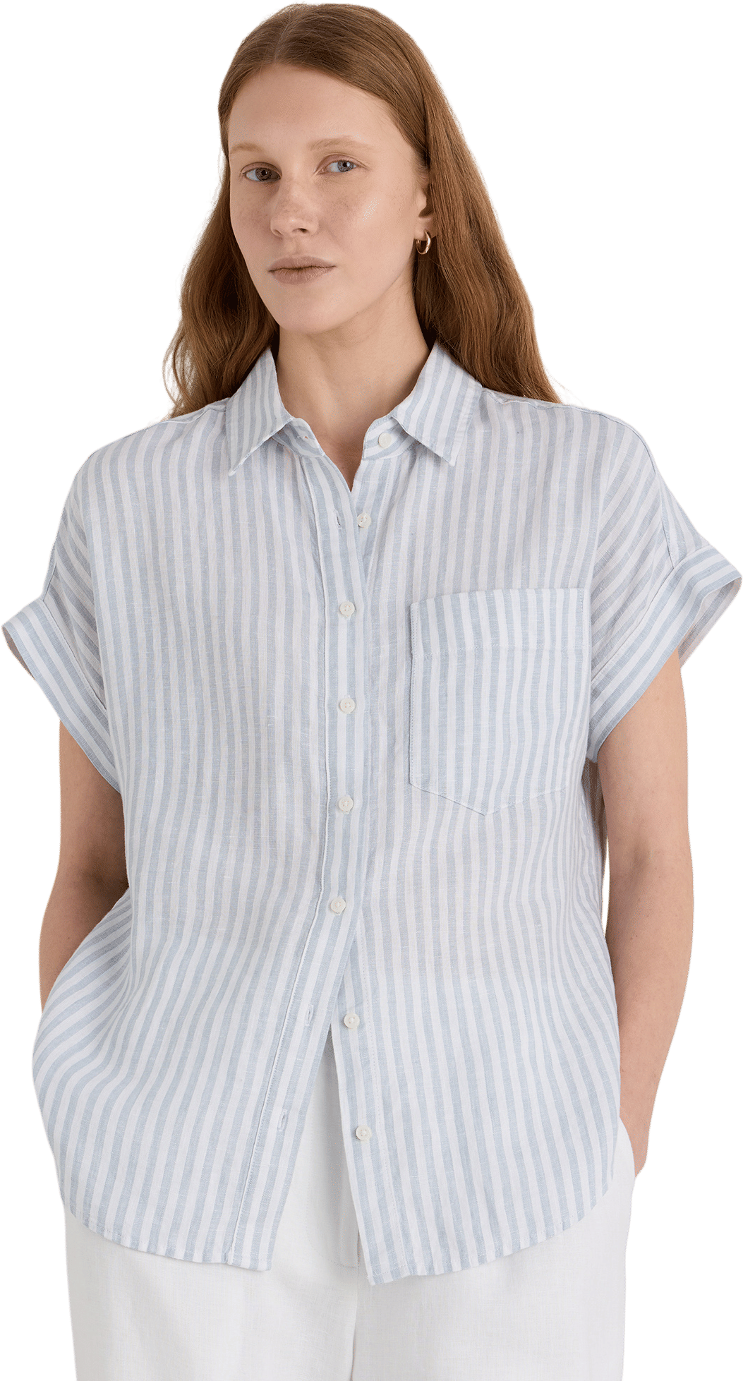 Quince Linen Camp Shirt