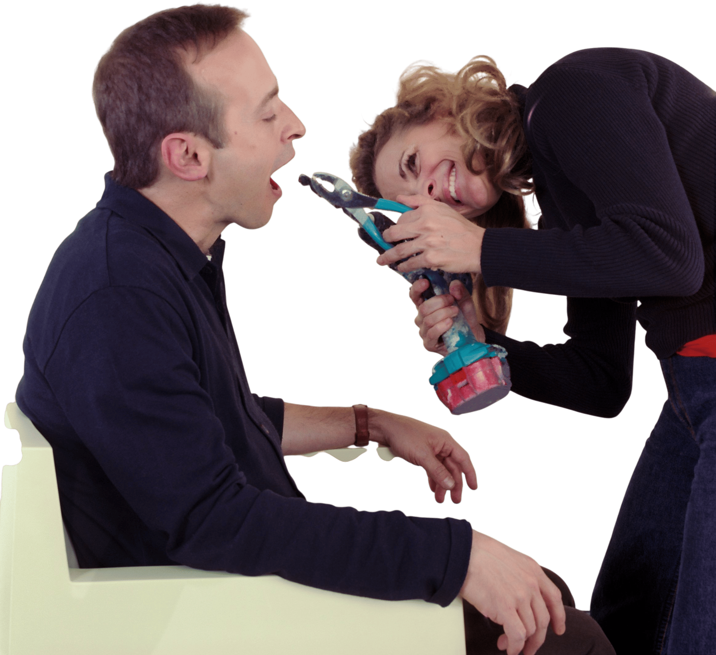 Amy and David Sedaris