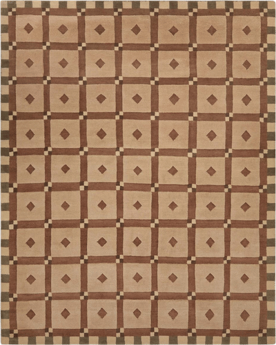 Popham Hand-Knotted Wool Rug