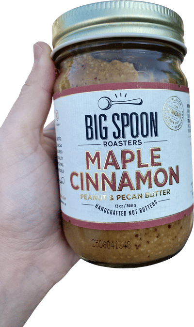 Maple Cinnamon Peanut and Pecan Butter