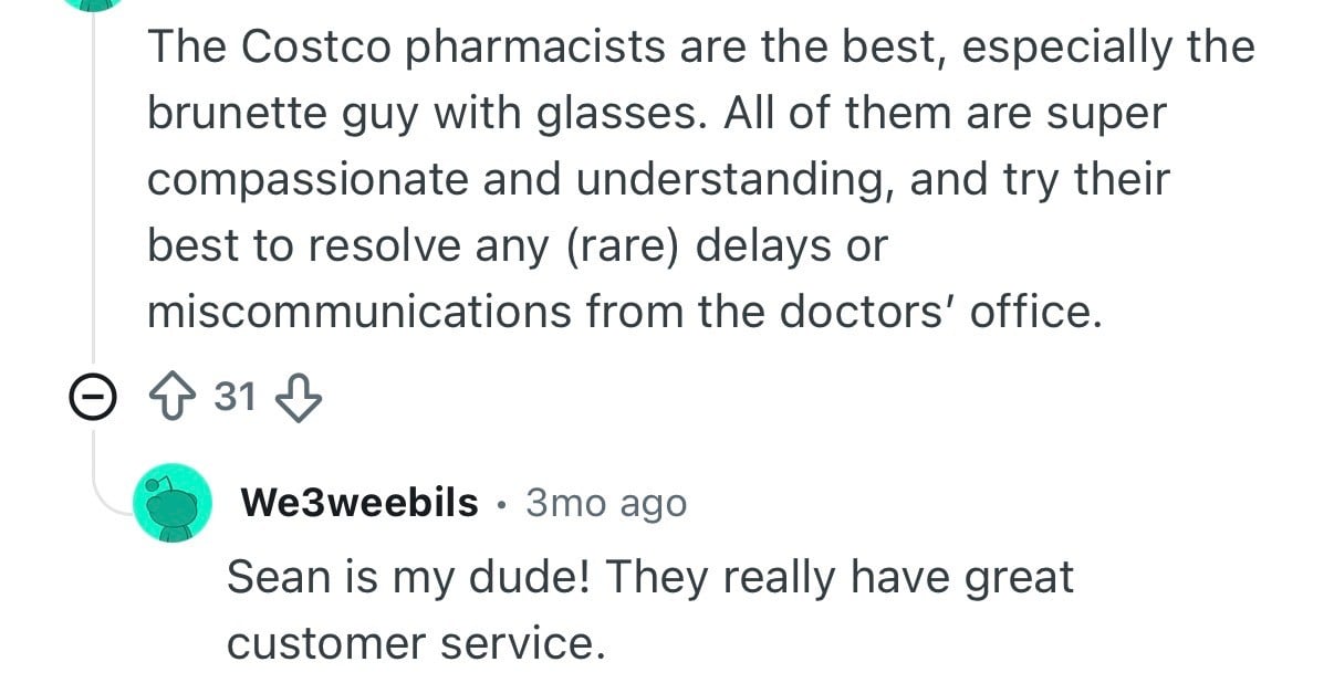 The Costco Pharmacy