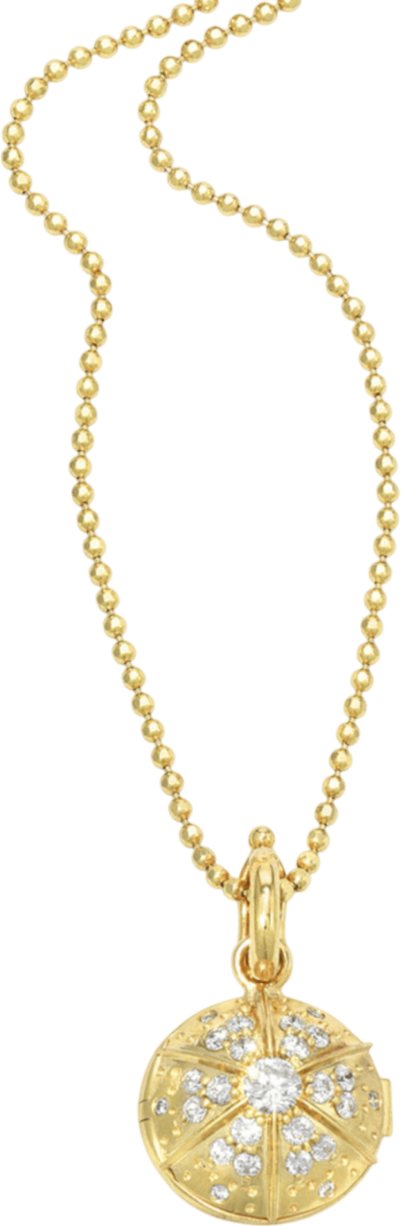Meredith Young Jewelry Diamond Locket Necklace