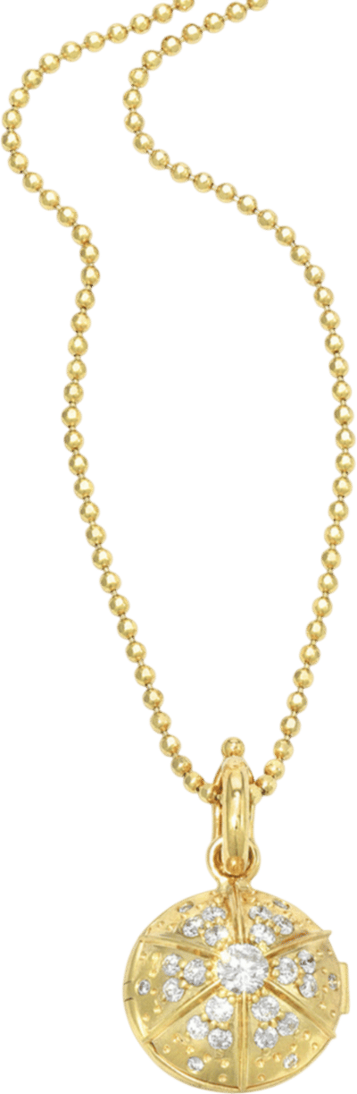 Diamond Locket Necklace