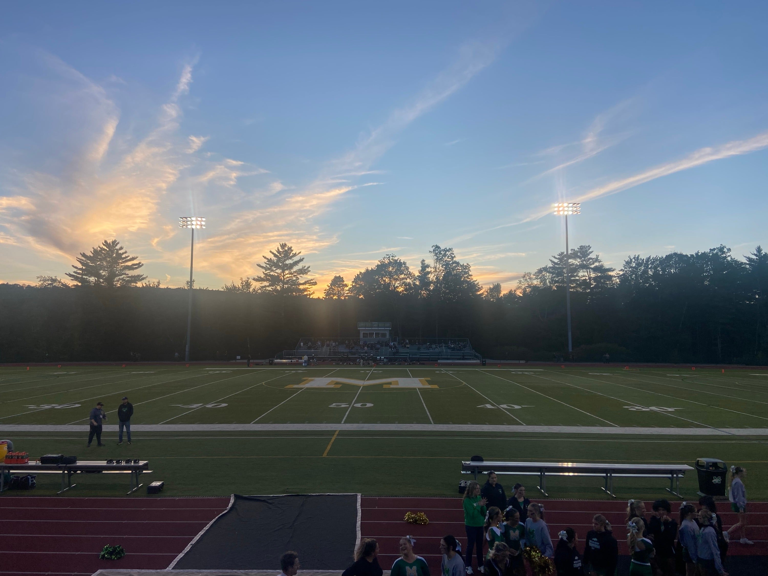 Going to a high school football game that you aren’t invested in whatsoever