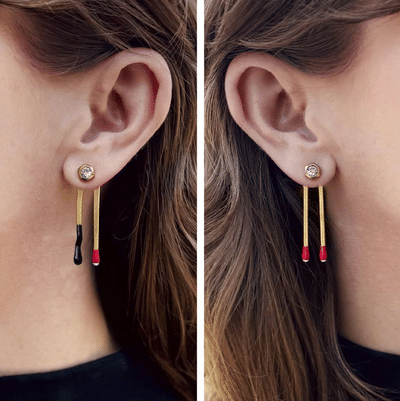 The Matchsticks Earrings
