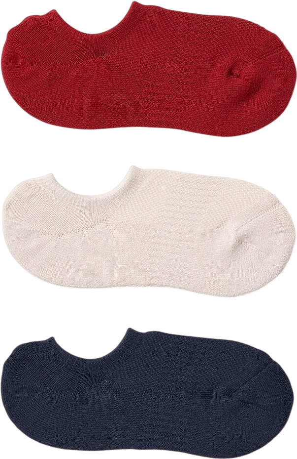 Uniqlo Sports no show socks (pile)