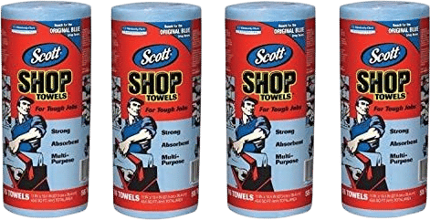 Scott 75130 Shop Towels, Value Pack of 220 Towels