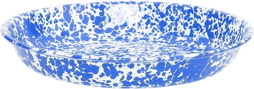 Splatter Enamelware Plates