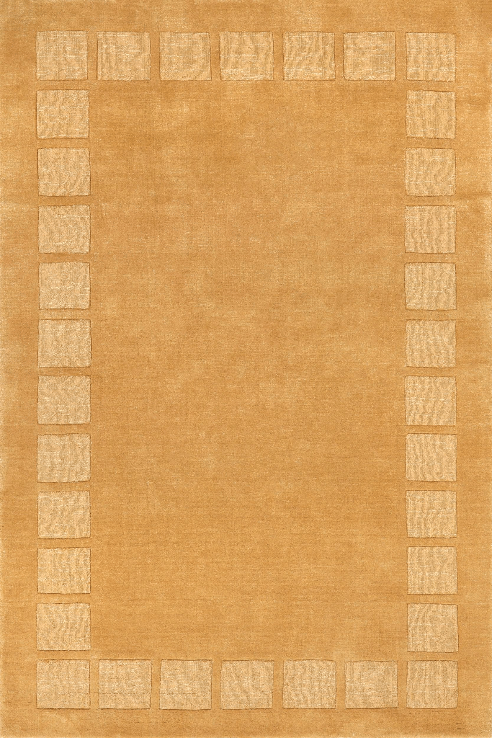 Petra High-Low Wool-Blend Rug | Golden Butter
