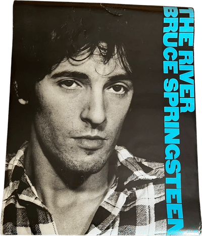 Bruce Springsteen 'The River' 1980 Promo Poster