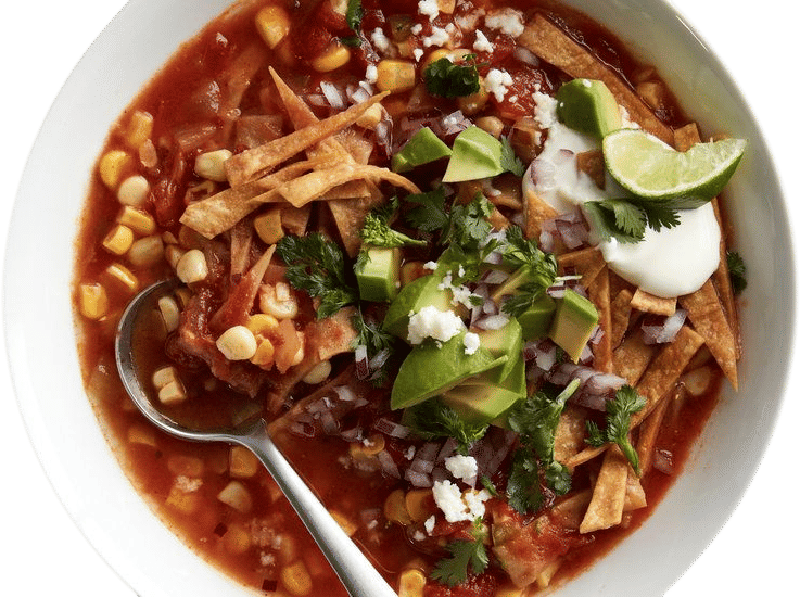 Vegetarian Tortilla Soup Recipe