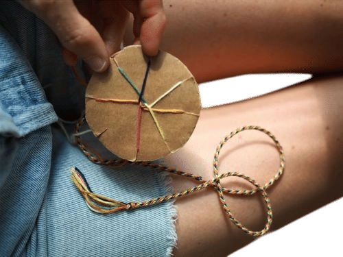 Kumihimo Friendship Bracelet Making