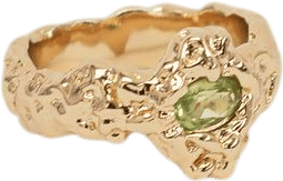 Phoebe Ring in Peridot and Gold