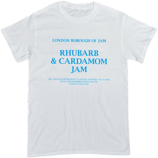 LBJ Tee: Rhubarb & Cardamom Jam