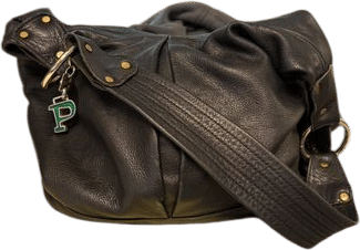 A vintage leather bag