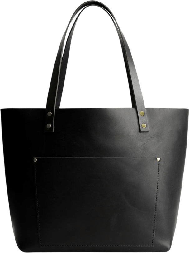 Portland leather tote
