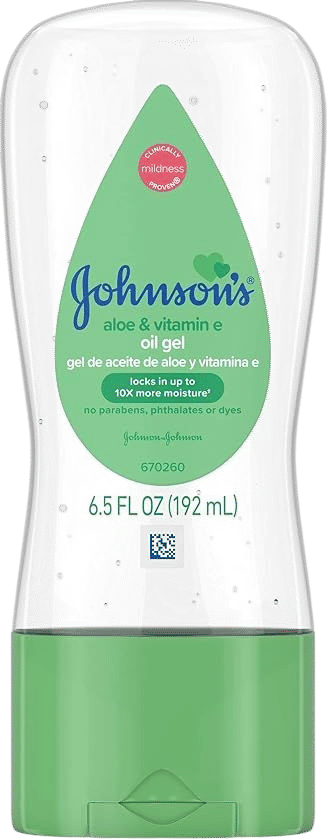 Johnson's Baby Oil Gel, Aloe Vera & Vitamin E