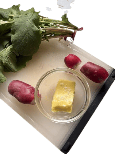 Radish with Butter and Salt