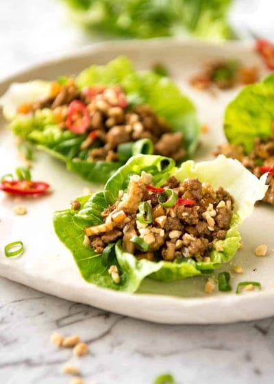 Chinese Lettuce Wraps (San Choy Bow) Recipe